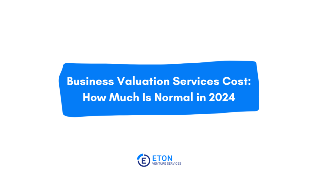 Business valuation services cost cover photo