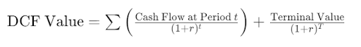 Discounted Cash Flow Formula