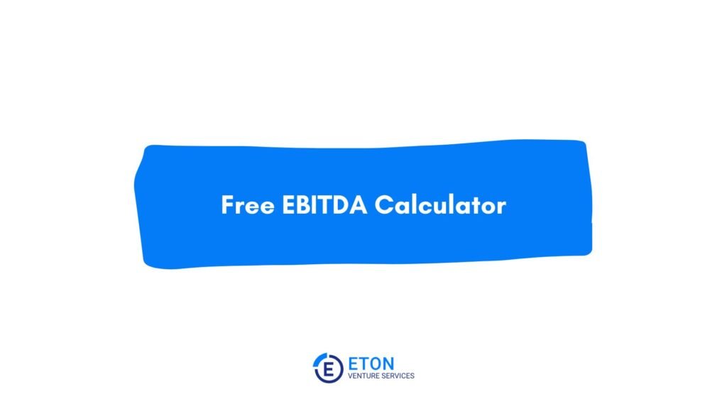 EBITDA Calculator