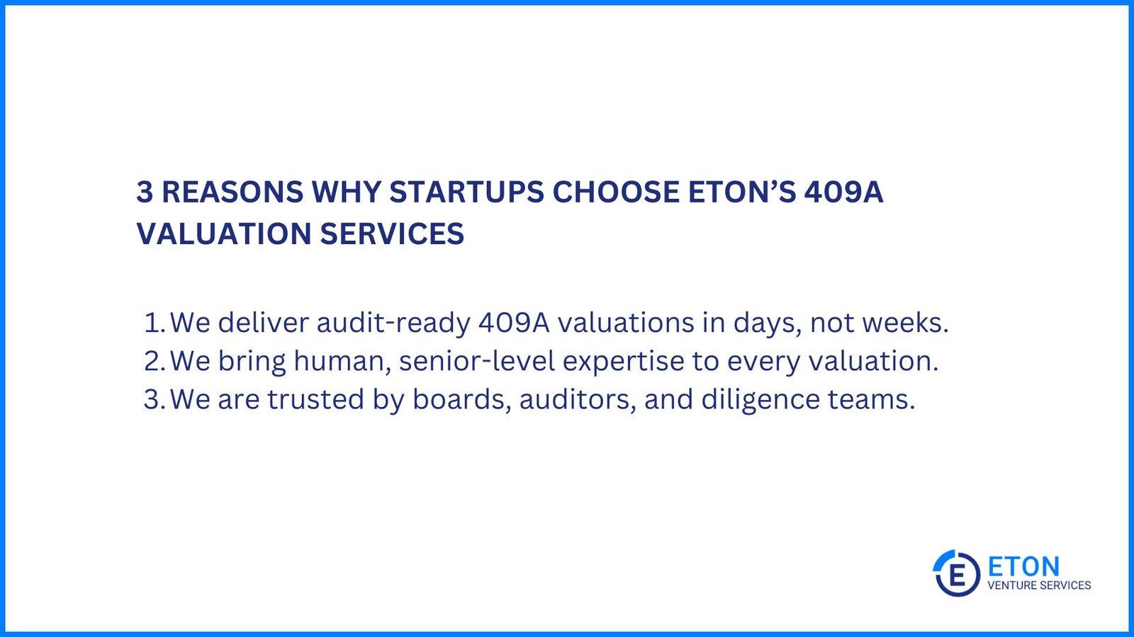 Top Carta 409A Valuation Alternatives & Competitors - Eton Venture Services