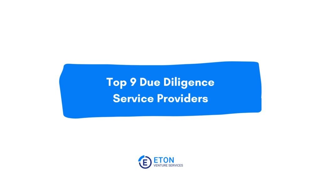 9 Top Due Diligence Service Providers