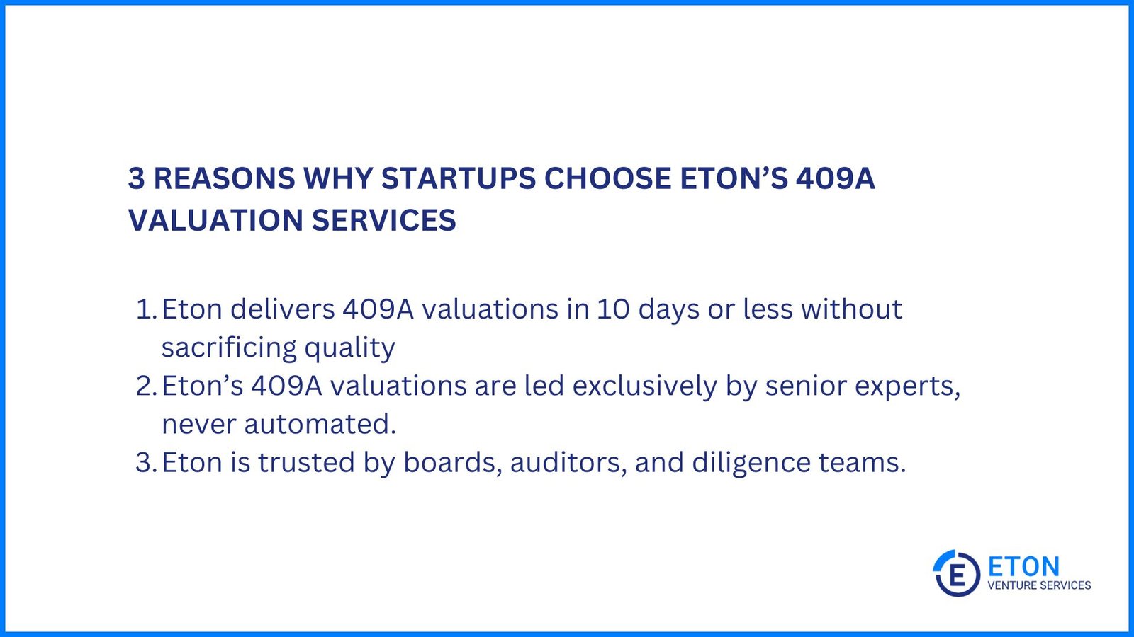 Top Eqvista 409A Valuation Alternatives & Competitors - Eton Venture Services